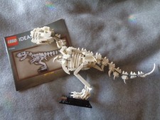 LEGO Ideas - Museum Dinosaur Fossils Skeleton (T rex from retired set 21320)