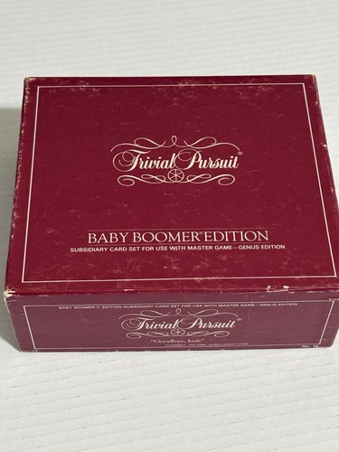 Vintage trivial pursuit - vintage,