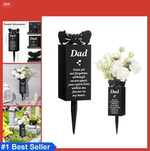 Dad memorial grave - memorial, decoration