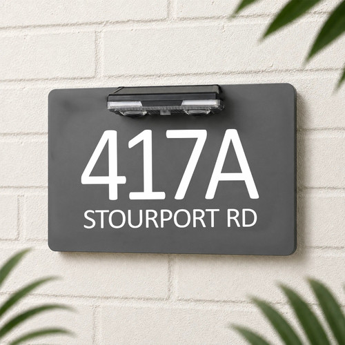 House number plaques custom - number,