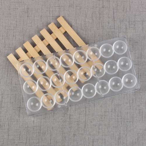 Cavity round chocolate mold - 24,
