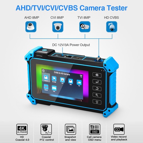 Video cctv camera tester - ip,