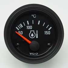 VDO oil temperature gauge cockpit international oil temperature instrument 52 mm