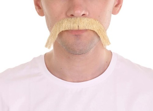 Mens long cowboy - mens, moustache