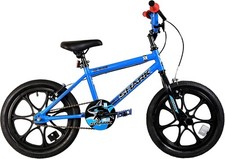 16" BMX Kids XN Urban Shark Bike MAG Wheel Cycling 1 Speed Blue