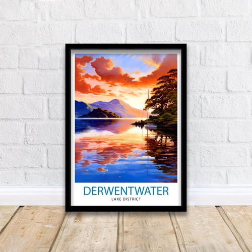 Derwentwater lake district - lake,