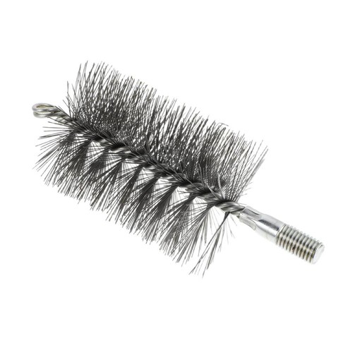 Round spiral flue brush - spiral,