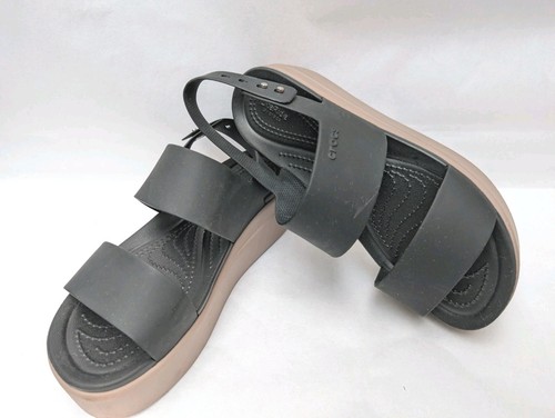 Crocs brooklyn low wedge - wedge, lite