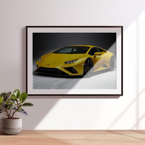Lamborghini huracan poster