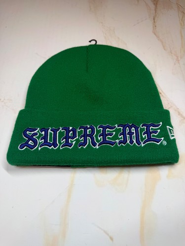 Supreme green beanie - new, era