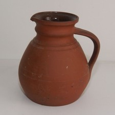 Large Vintage Wedgwood Terracotta Jug