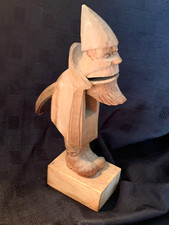 Antique Hand Carved Black