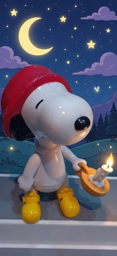 Charming large peanuts snoopy - large,