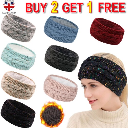 Women winter headband wool - women,
