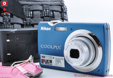 [Near Mint] Nikon COOLPIX S230 Blue 10.0MP 3x Digital Camera JAPAN *1306