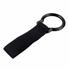 Nylon Web Night Stick Baton Ring Holder for Duty Belt with 2 Black Snaps