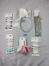 Claires Accessories Girls  Hair Bundle Slides Bands Clips JUL329