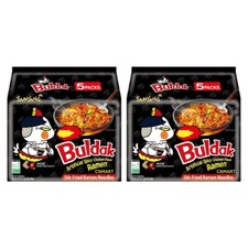 Samyang Hot Chicken Buldak Spicy Challenge Instant Noodles 140g (Pack of 10)