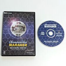 Championship Manager: Season 00/01 - 2000/2001, Football - PC CD-ROM