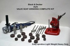54x SIOUX COMPATIBLE VALVE SEAT GRINDER COMPLETE KIT 14 PILOTS+30 STONES+2 DIAMD
