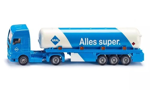 Volvo aral tanker with - volvo, trailer