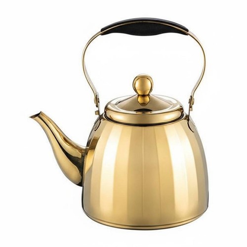 Steel tea kettle with infuser - tea,