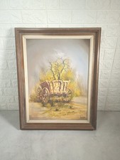 Robert Ixer Signed Oil Rustic