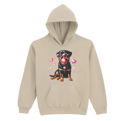 Rottweiler puppy valentine - rottweiler,