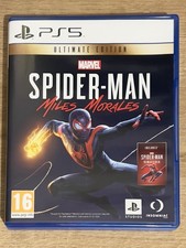 PS5 Spider-Man Miles Morales Ultimate Edition Boxed Game PlayStation 5