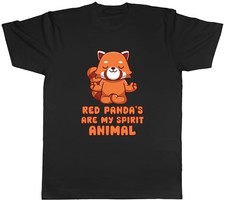 Red Panda Mens T-Shirt Are my