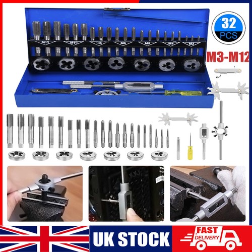 Metric tap and die set - and,