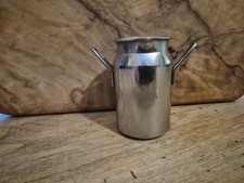 Mini Stainless Steel Milk Churn For Serving Milk Cream Or Sauces