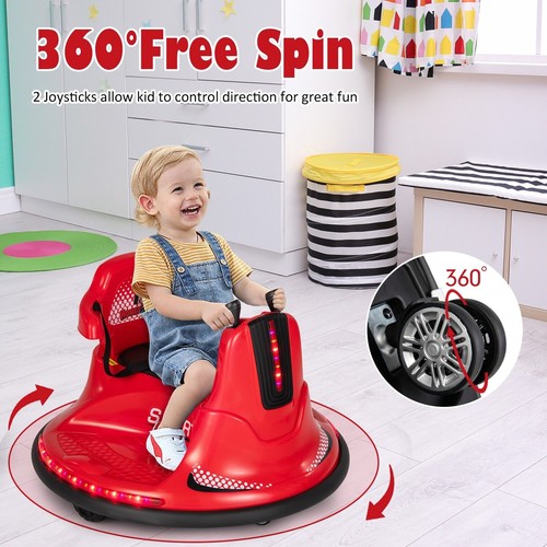 Kids ride bumper car - kids, on