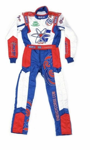 Energy embroidered kart - go,