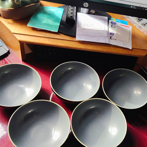 Denby glossy stoneware serving - denby,