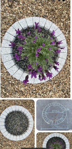 Garden edging circle - cm,