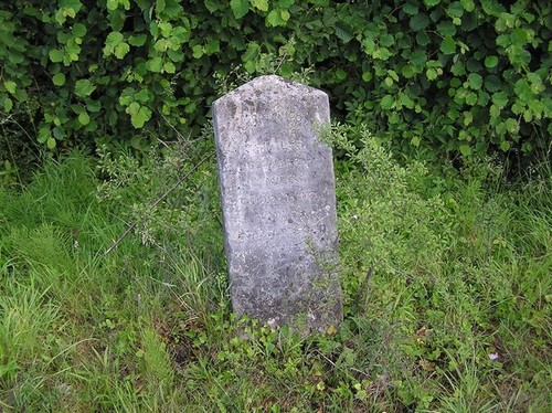 Photo 6x4 old milestone - by, the