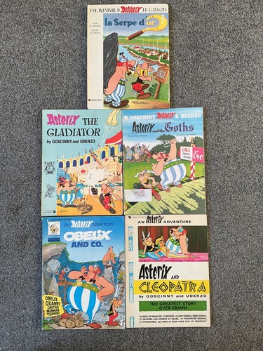 Vintage asterix books 1 - vintage,