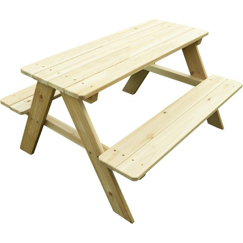 Kids wooden picnic bench - kids,