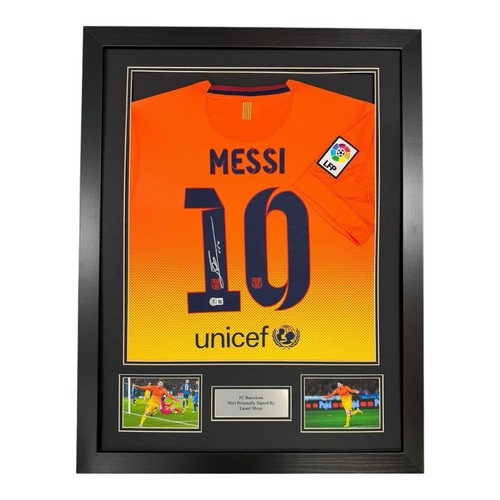 Lionel messi signed shirt - lionel,