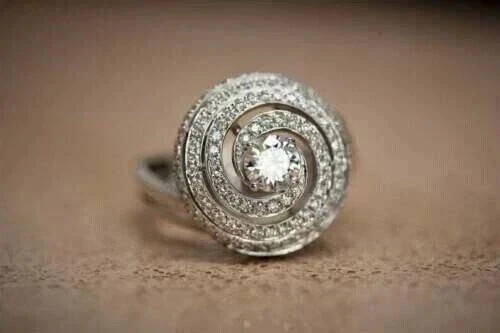 14k white gold round - cut, lab
