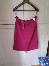Eastex Lined, Deep Pink Skirt
