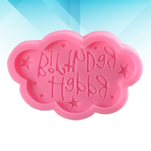Cake fondant mold - cake, happy