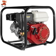 2" Inch Petrol High Flow Water Pump 6.5HP 3600RPM 4 Stroke Gas Powered Pond Pump