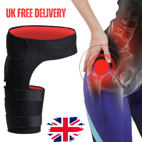 Adjustable hip brace - brace, thigh