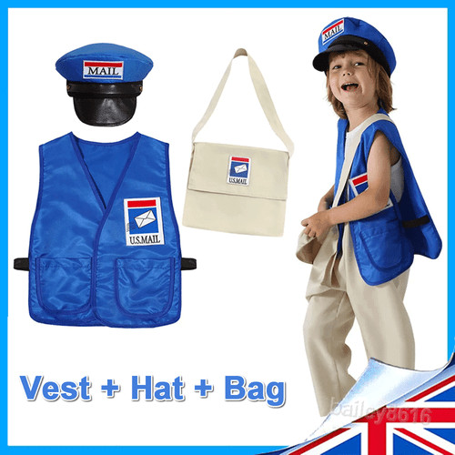 Kids mailman cosplay costume - kids,