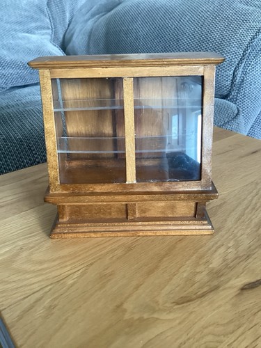Dolls house wooden cabinet - house,