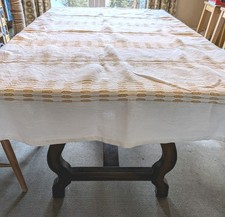 Rustic Woven Tablecloth