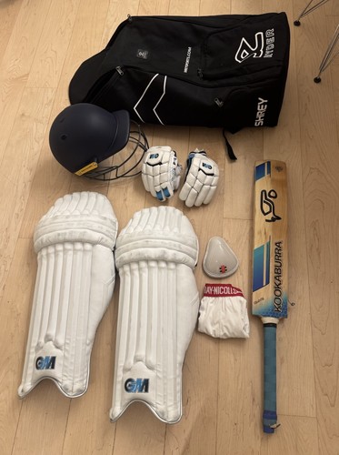 Cricket kit including - kit, bat