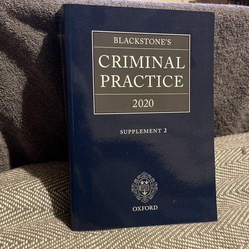 Blackstone criminal practice - blackstone's,